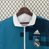 17/18 RMA White & Blue Retro Double Sided Windbreaker (双面风衣)