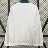 17/18 RMA White & Blue Retro Double Sided Windbreaker (双面风衣)