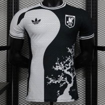 24/25 Japan White And Black  Player Version Soccer Jersey