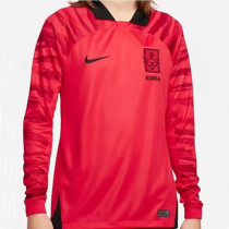 22/23 Korea Home World Cup Long  Soccer Jersey