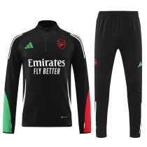 24/25  ARS Black Player Version Half Pull Tracksuit  (球员版黑、半拉链)