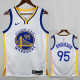 22/23 WARRIORS ANDERSON # 95 White Top Quality Hot Pressing NBA Jersey(V领)