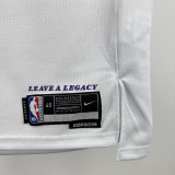 22/23 LAKERS BROWNIES # 9 White Top Quality Hot Pressing NBA Jersey(圆领)
