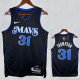 23/24 Dallas Mavericks THOMPSON #31 Black City Edition Top Quality Hot Pressing  NBA Jersey城市版