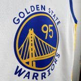 22/23 WARRIORS ANDERSON # 95 White Top Quality Hot Pressing NBA Jersey(V领)