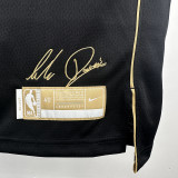 23/24 Dallas Mavericks DONCIC #77 Black Honor Edition Top Quality Hot Pressing NBA Jersey(V领)荣耀版