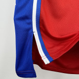 22/23 76ERS GEORGE  # 8 Red Flying Man Top Quality Hot Pressing NBA Jersey飞人版
