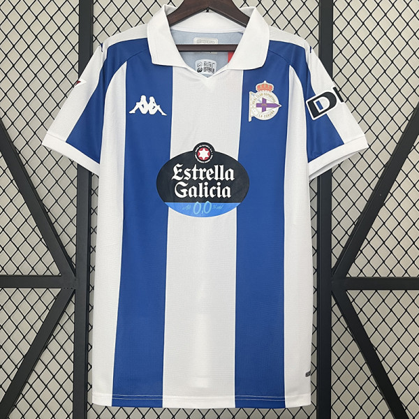 24/25 La Coruna Home Fans Soccer Jersey