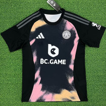 24/25 Leicester City Away Fans Soccer Jersey (BC.GAME广告)