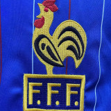 1982 France Home Retro Soccer Jersey