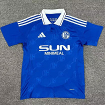 24/25 Schalke 04 Home Fans Soccer Jersey