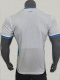 24/25 Marseille Home Fans Soccer Jersey(Print all Sponsor)前后广告
