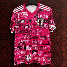 24/25 Japan Pink Animation Version Fans Soccer Jersey (动漫粉)