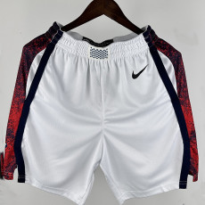 2024 Olympic Game USA White Basketball Pants