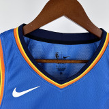 22/23 OKC Thunder HOLMGREN #7 Blue Top Quality Hot Pressing NBA Jersey