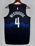 23/24 Nuggets #4Black City Edition Top Quality Hot Pressing NBA Jersey