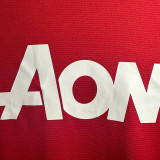2013/2014 Man Utd Home Long sleeve Retro soccer jersey (长袖)