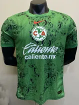 24/25 Club America Green Goalkeeper Player Version Soccer Jersey