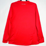 2011/2012 RMA Away Red Long Sleeve Retro Soccer Jersey (长袖)