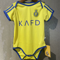 24/25 Al-Nassr Home  Baby Infant Crawl Suit