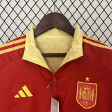 24/25 Spain Red  & Yellow Double Sided Windbreaker (双面风衣)