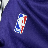 23/24 Jazz  Purple City Edition Top Quality NBA Pants（城市版）