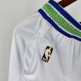 23/24 Timberwolves  White  Top Quality Retro NBA Pants