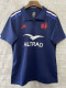 24/25 France Royal Blue Rugby  Short Sleeve