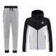 2024 NK Grey & Black Hoodie  Jacket Tracksuit#07