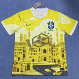 24/25 Brazil Yellow City Edition Fans Soccer Jersey