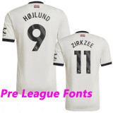 24/25 Man Utd Third1:1 Fans Soccer Jersey