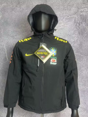 2024  Brazil black Velvet Windbreaker T10（加绒、连帽）