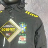 2024  Brazil black Velvet Windbreaker T10（加绒、连帽）