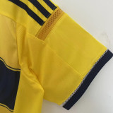 2014 Colombia Home  Retro Soccer Jersey