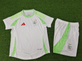 24/25  Algeria Home Version  Kids Soccer Jersey球员