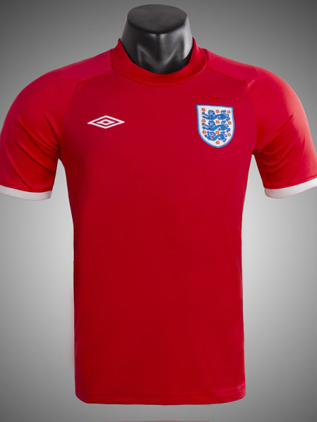 2010 England Away Retro Soccer Jersey