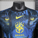24/25 Brazil Blue Tiger Head Special Edition Player Version Soccer Jersey