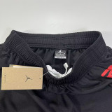 24/25 New JORDAN Black Quarter shorts(飞人、红标\边）