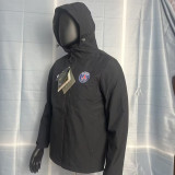 24/25 PSG Black Assault  Hooded Windbreaker (Y21连帽冲锋衣）