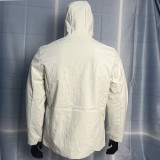 24/25 PSG White Assault  Hooded Windbreaker (Y21连帽冲锋衣）