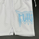 24/25 N48 JOR White Breathable Sports  shorts(带孔、前带图标)