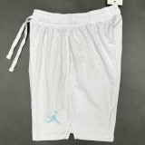 24/25 N48 JOR White Breathable Sports  shorts(带孔、前带图标)