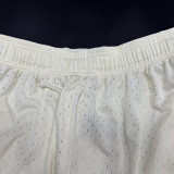 24/25 N60 JOR Yellow Breathable Sports  shorts(带孔)