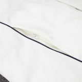 24/25 Italy White Hooded Cotton Coat 连帽棉衣