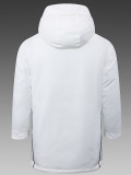 24/25 Italy White Hooded Cotton Coat 连帽棉衣