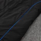 24/25 JUV Black Hooded Cotton Coat 黑连帽棉衣