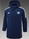 24/25 Man Utd Royal Blue Hooded Cotton Coat 宝蓝连帽棉衣