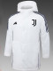 24/25 JUV White Hooded Cotton Coat 连帽棉衣