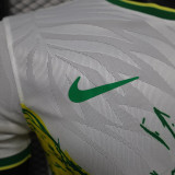 24/25 Brazil White Peace Dove Special Edition  Player Version Soccer Jersey