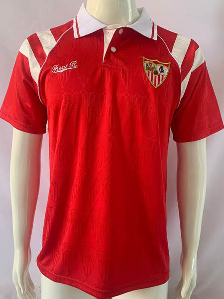 1992/1993 Sevilla Away  Retro Soccer Jersey